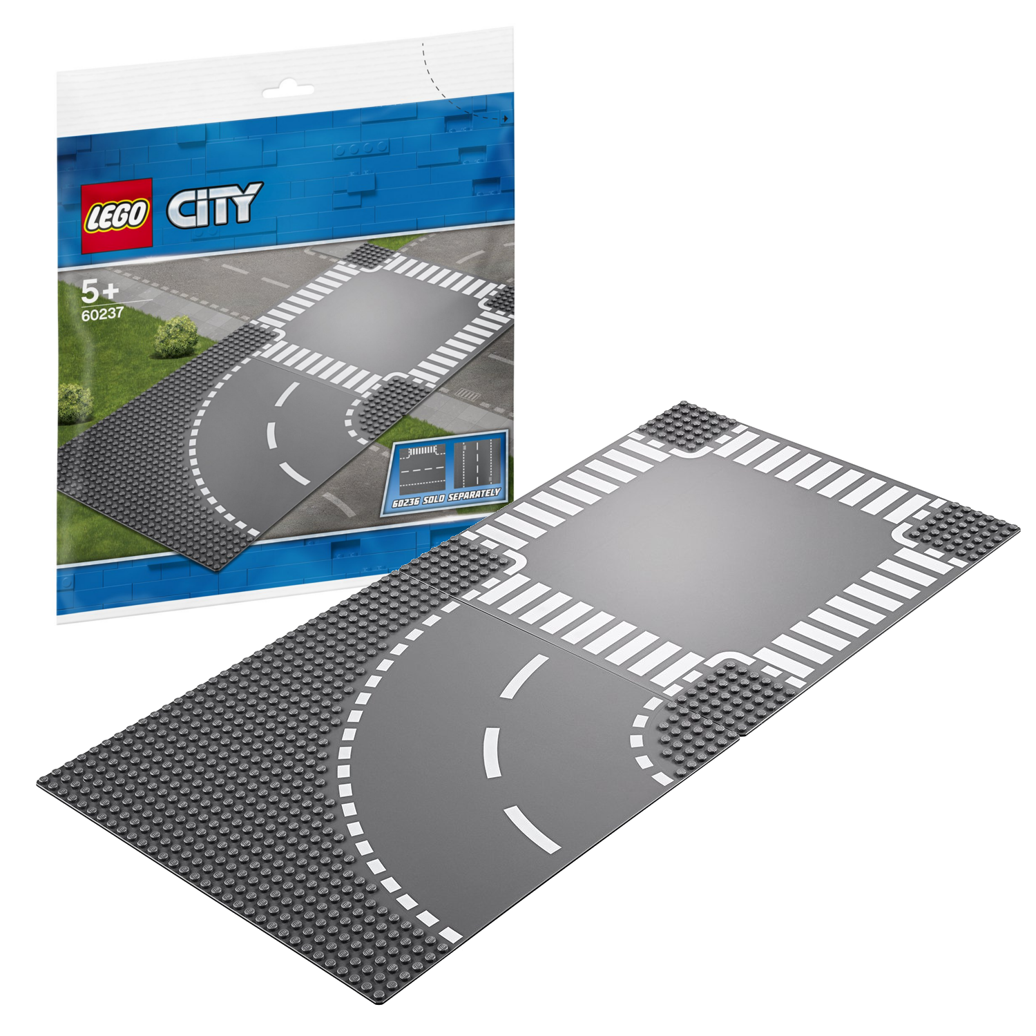 Lego City 60237 Поворот и перекрёсток