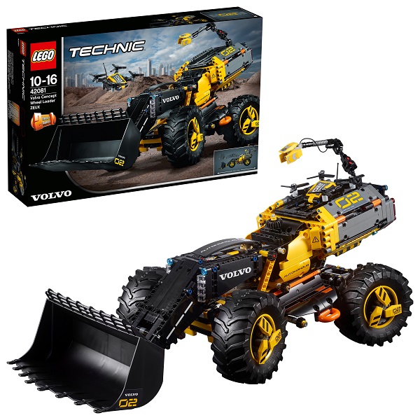 Lego Technic 42081 Volvo колёсный погрузчик ZEUX