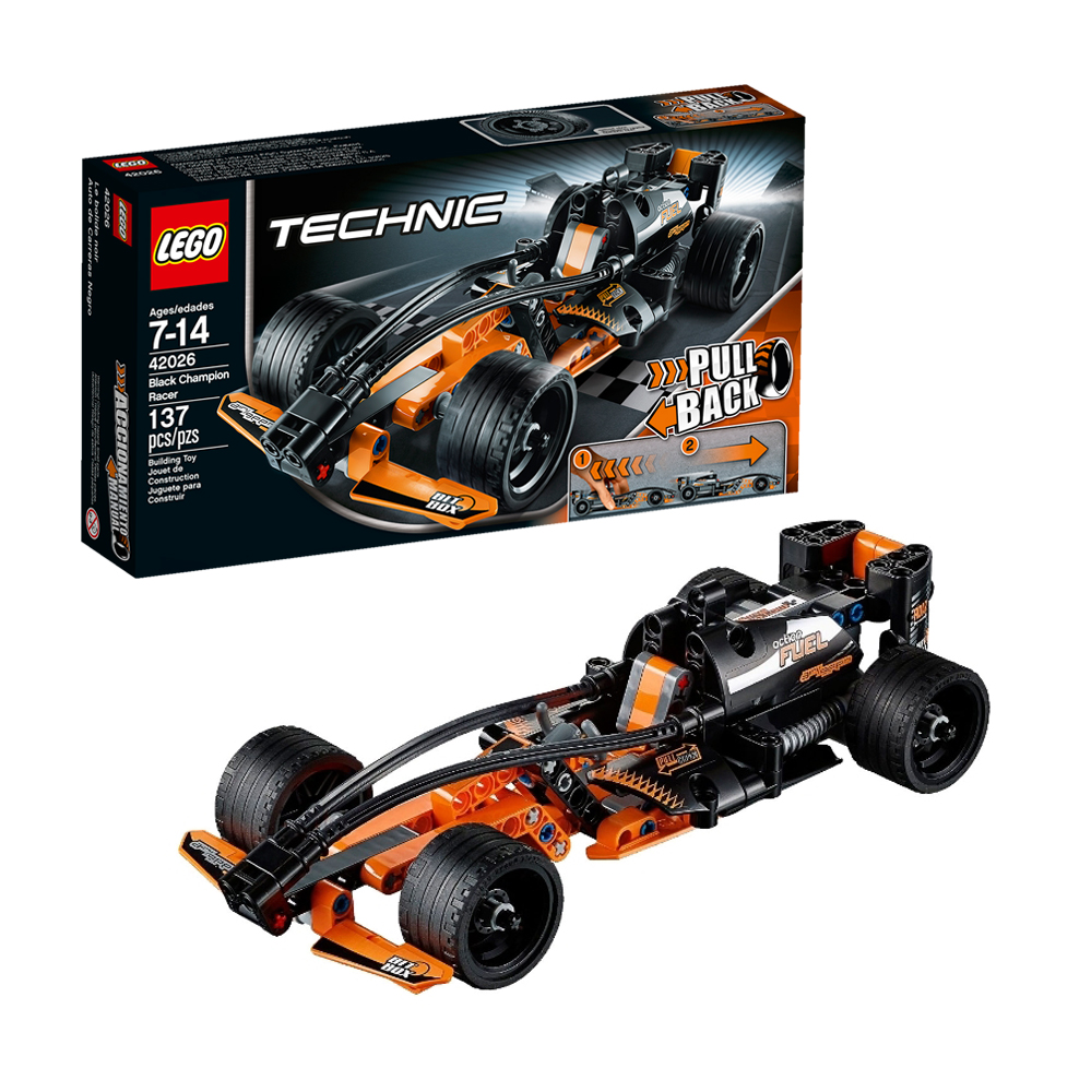 Lego Technic 42026 Черный гоночный автомобиль Lego купить в  интернет-магазине Ласточка