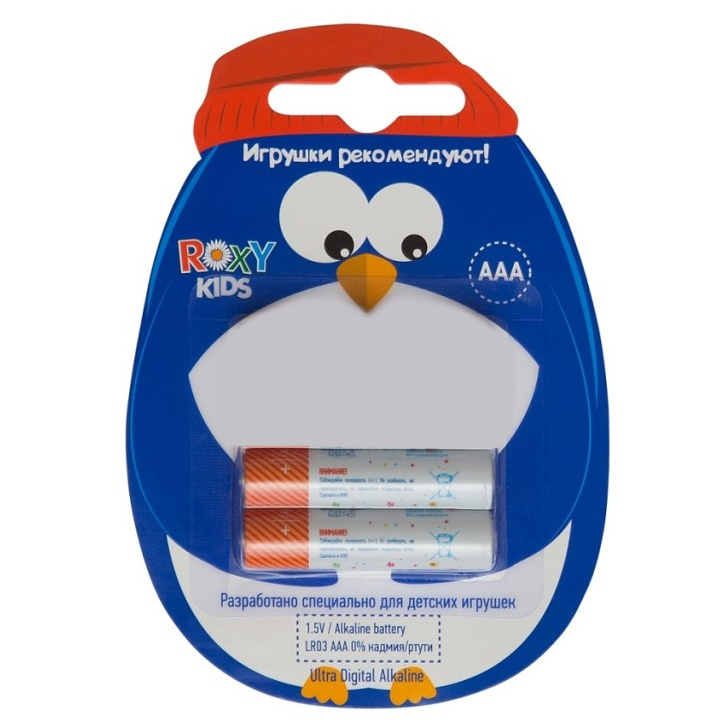 Элементы питания Ultra Digital Premium ААА Пингвин - 4 шт (блистер)