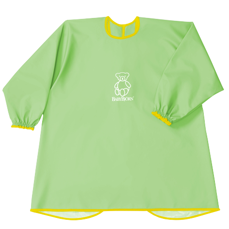 Рубашка для кормления Кушай и Играй (зеленая)