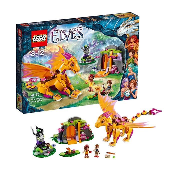 Lego Elves 41175 Лавовая пещера дракона огня