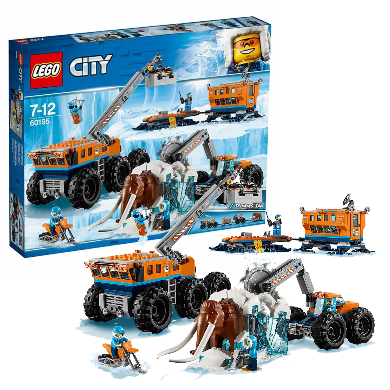 Lego City 60195 Передвижная арктическая база