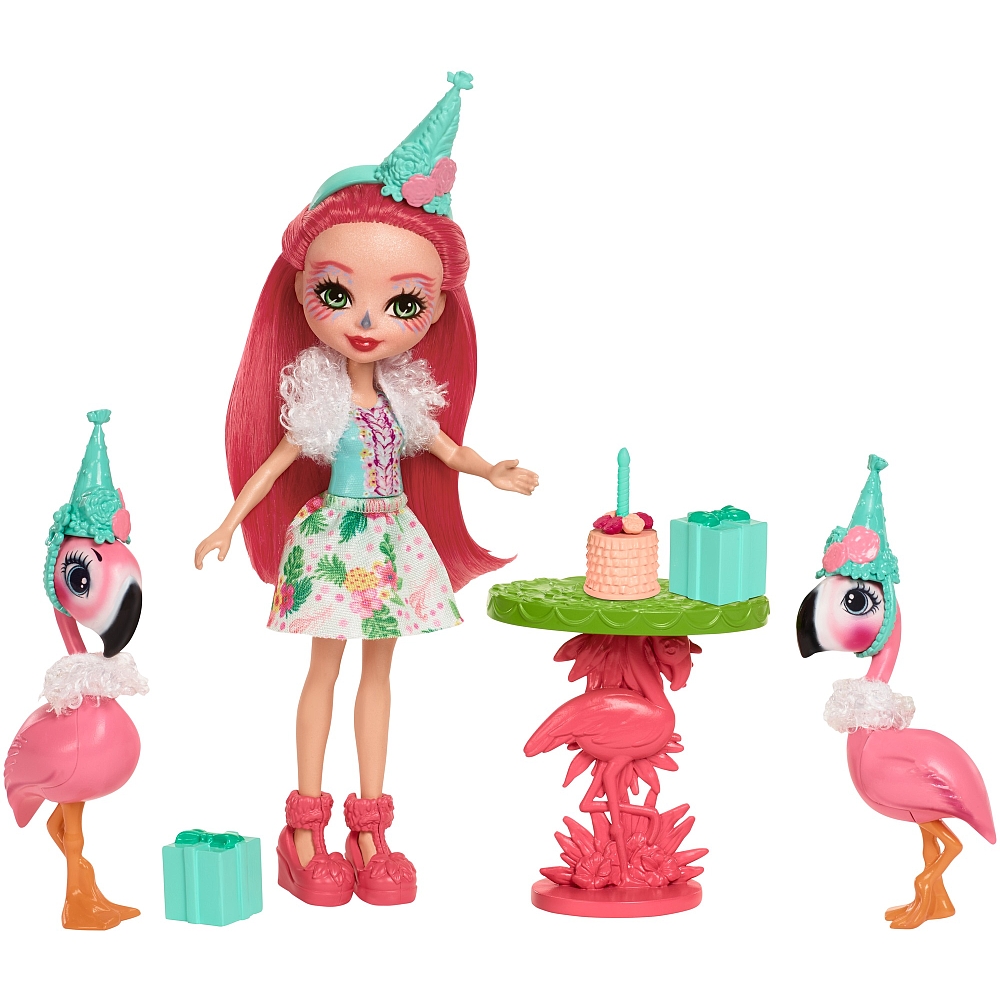 Игровой набор Enchantimals Праздник Фламинго
