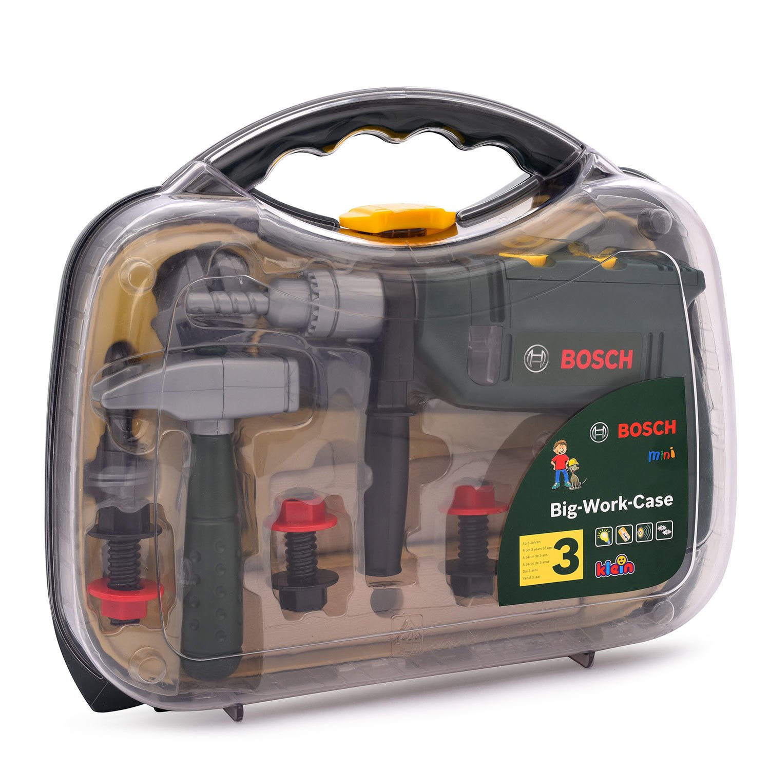 Набор инструментов Bosch с дрелью в кейсе