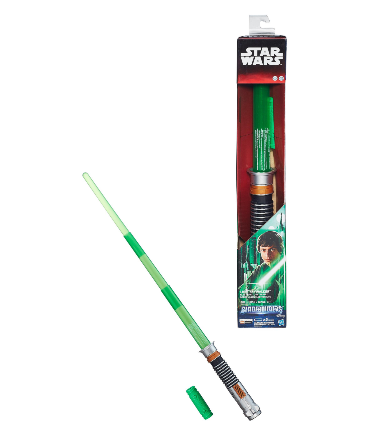 Звездные Войны Электронный лазерный меч зеленый
